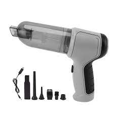 High-Power Handheld Car Vacuum Cleaner, 9000Pa Strong Suction Cordless Vacuum with LED Light, Multi-Nozzle Attachments for Car, Home & Office Cleaning