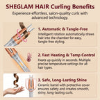 SHEGLAM™ Vertigo Spin Auto Hair Curler